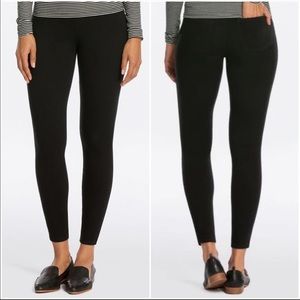 SPANX Jeanish Ankle Leggings Black Size S